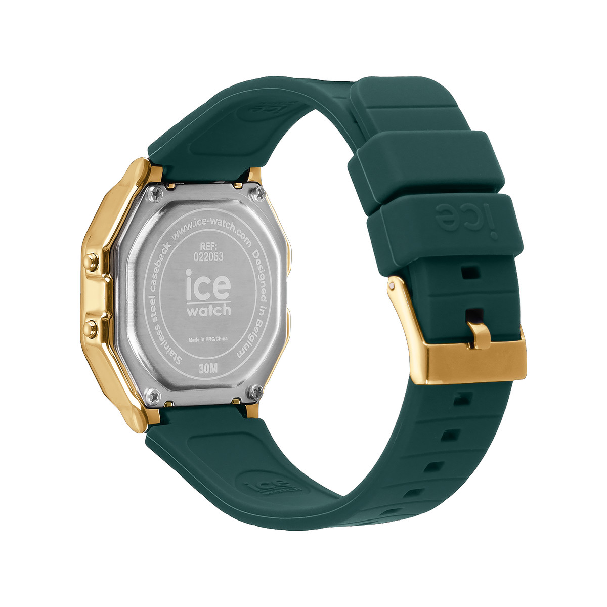 Montre ICE WATCH Ice digit retro femme bracelet silicone bleu