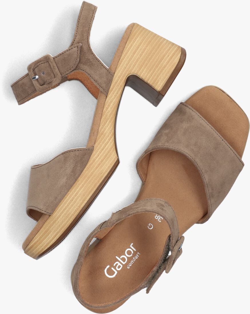 GABOR taupe gabor sandalen 721.1.0