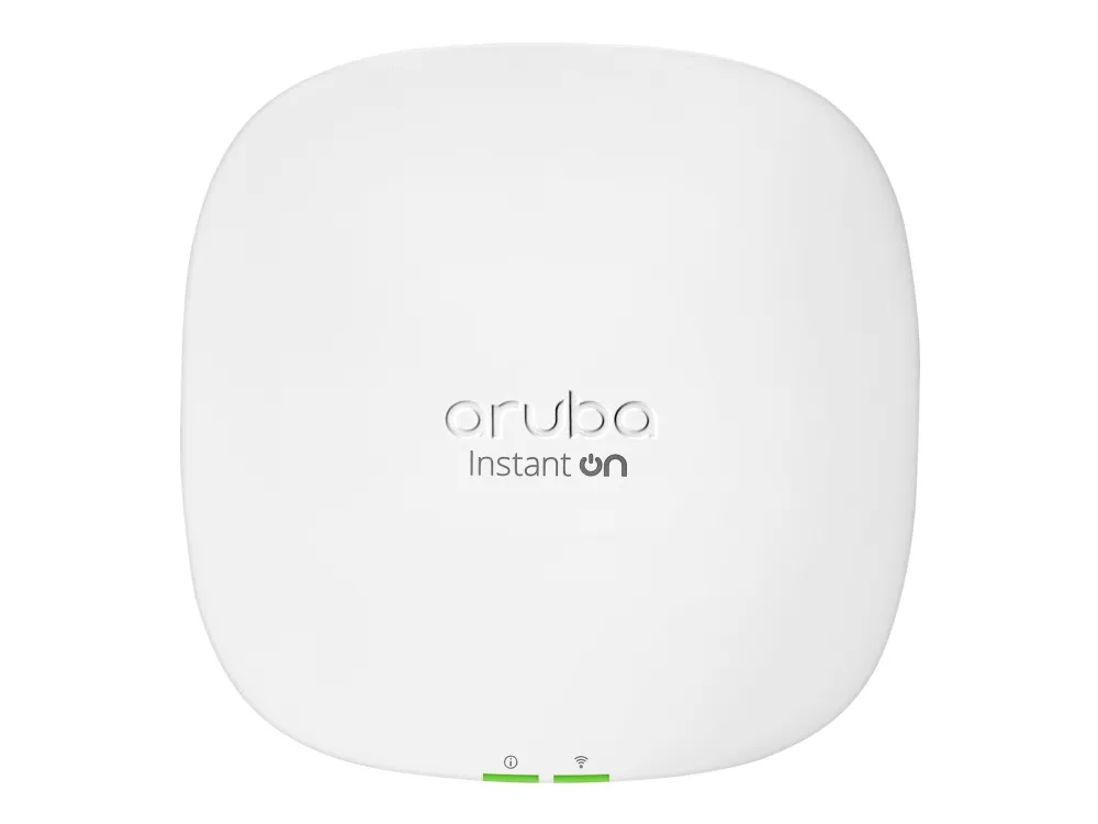 HPE Networking Instant On AP25 (RW) - Trådløs forbindelse - Wi-Fi 6 - Bluetooth - 2.4 GHz, 5 GHz - cloud-administreret - BTO - væg/loftsmonterbar