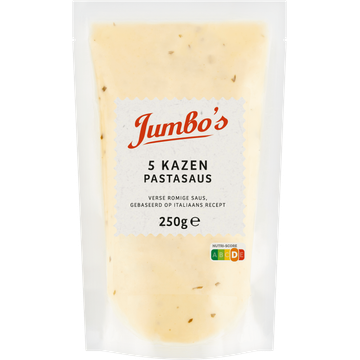 Jumbo's 5 Kazen Pastasaus 250 g