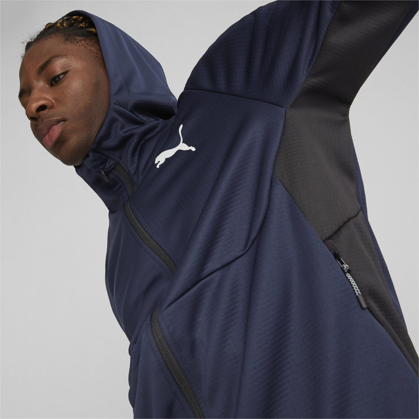 PUMA Evostripe Warm Vest Donkerblauw