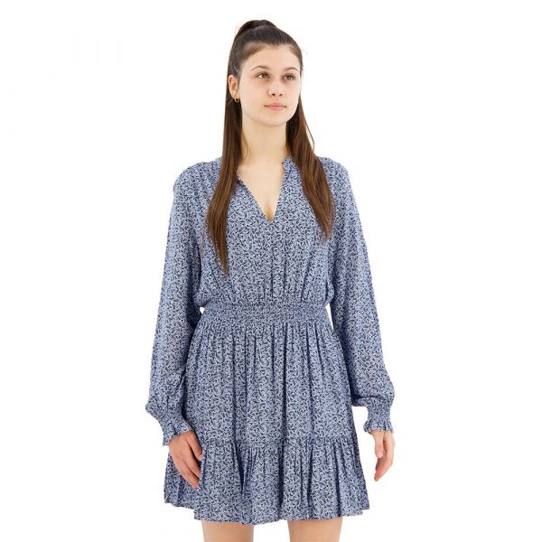 Pepe Jeans Vestido Curto De Manga Comprida Jara Multi M