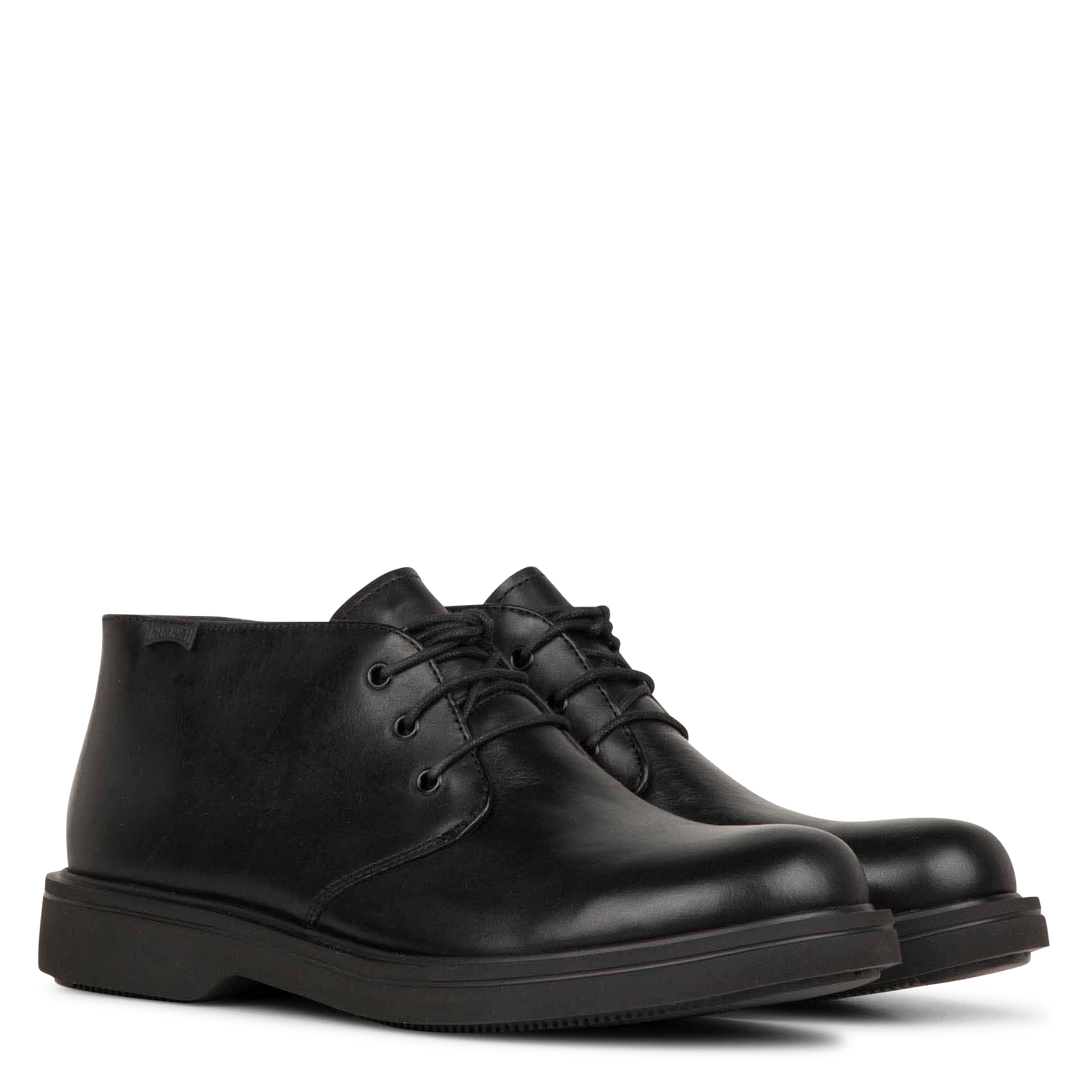 NORMAN - Bottines en cuir velours | Noir