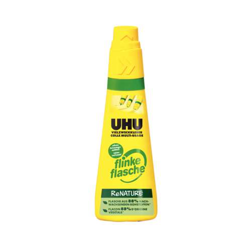 UHU® VIELZWECKKLEBER flinke flasche ReNATURE ohne Lösungsmittel