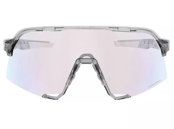 100% S3 Cykelbriller, Polished Translucent Grey