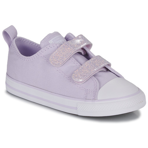 Converse - CHUCK TAYLOR ALL STAR 2V EASY-ON GLITTER OX Violeta