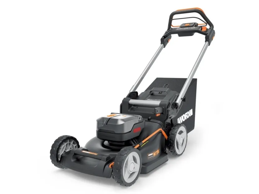 WORX WG749E, Skubbe plæneklipper, 46 cm, 2 cm, 8 cm, 55 L, Batteri