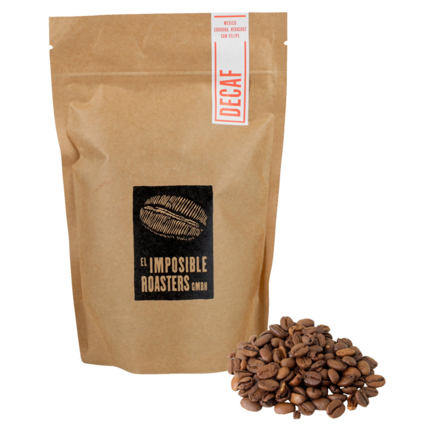 Imposible Roasters Bohnenkaffee Decaf