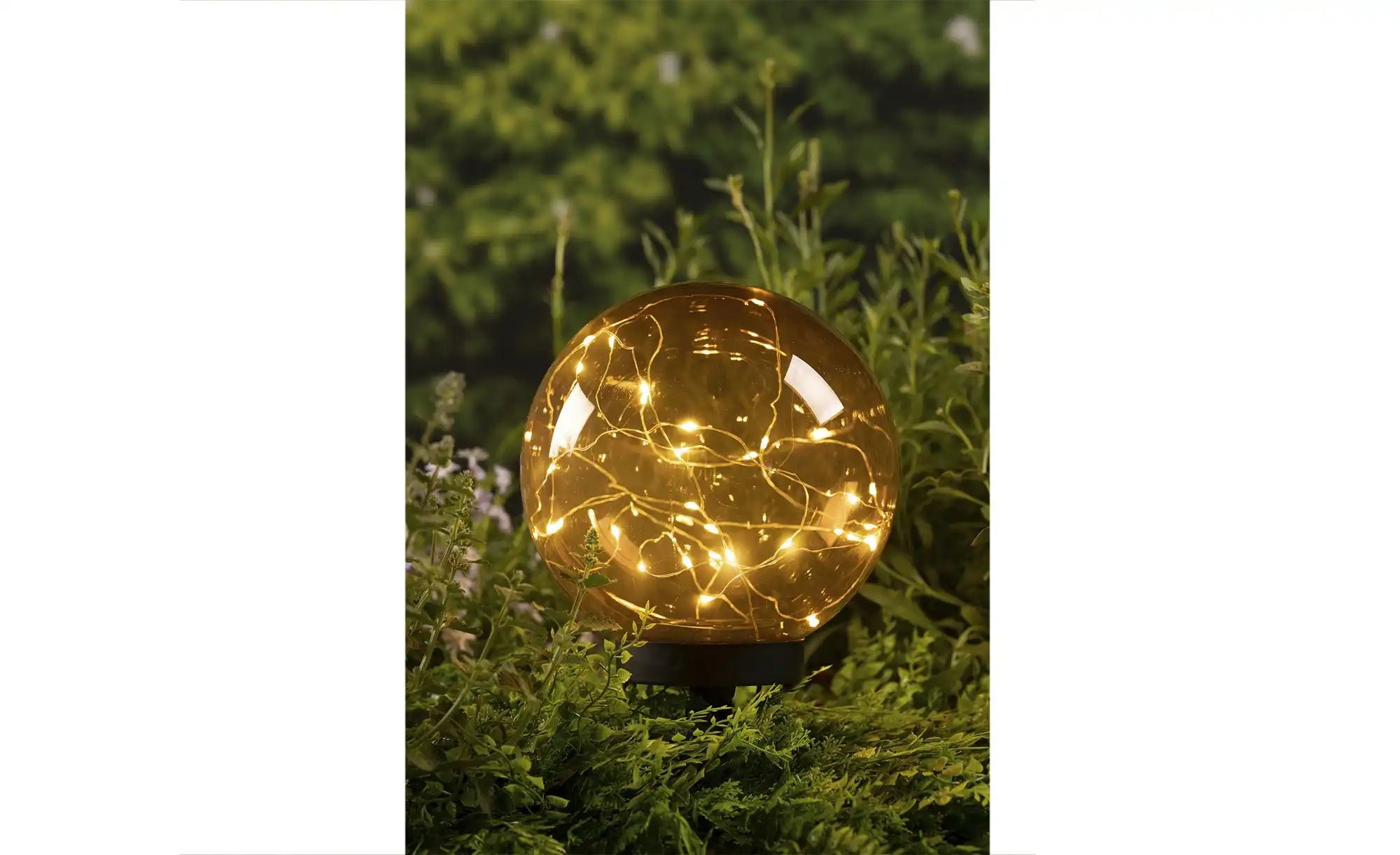 LED Solar-Bodenkugel