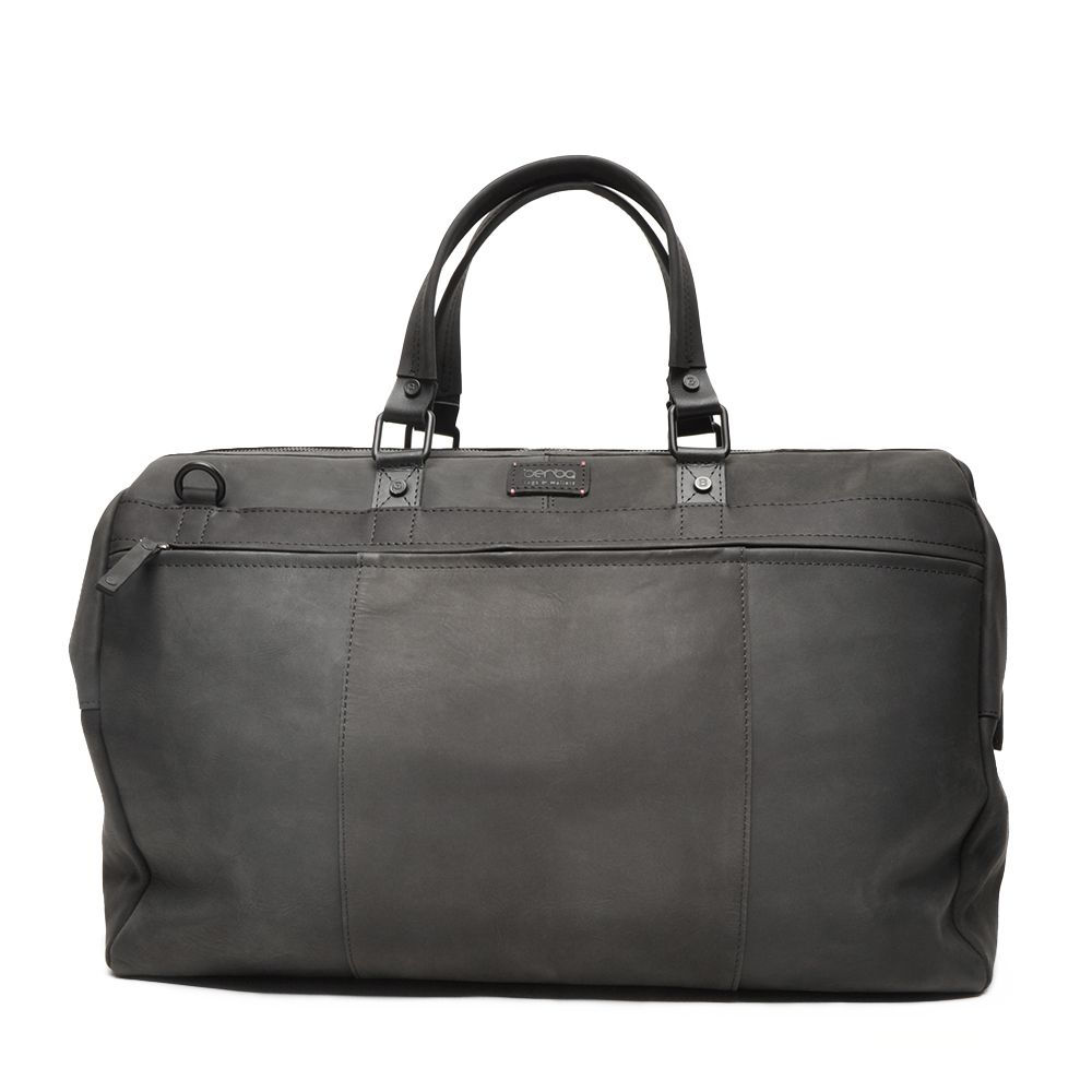 Berba Barbarossa Leren Reistas Black