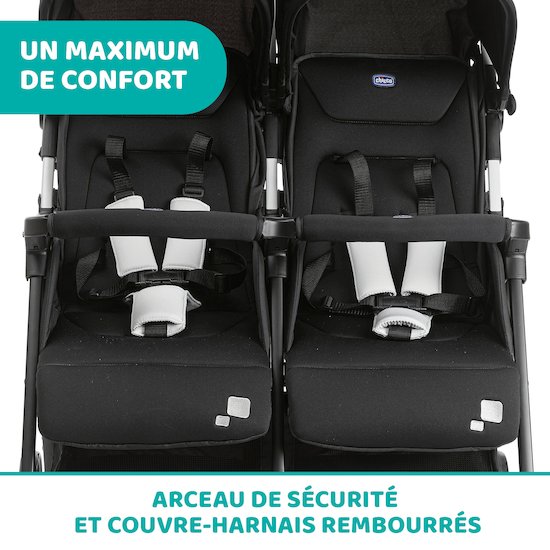 Poussette Ohlala Twin   Black Night        de               Chicco