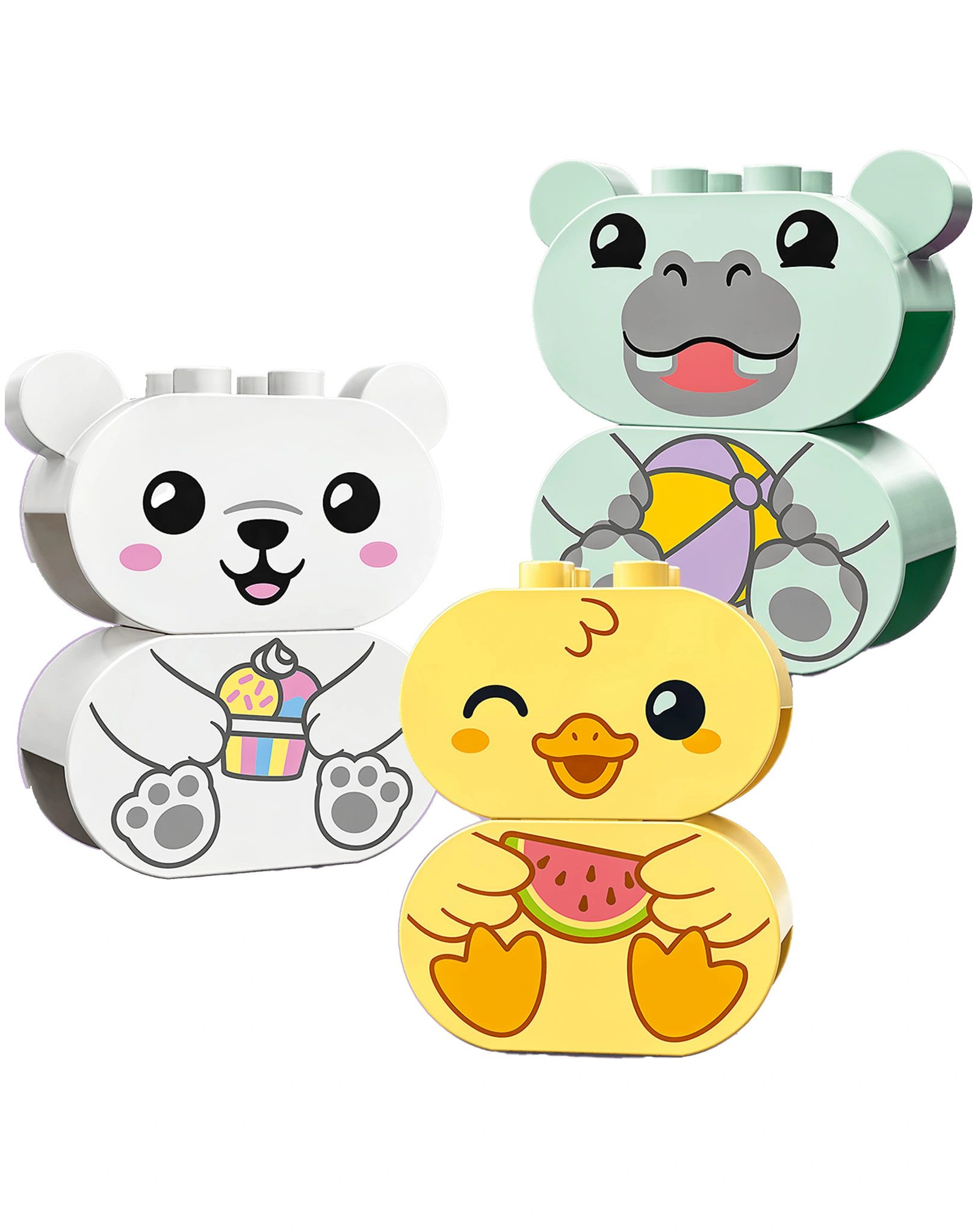 LEGO® DUPLO 10965 Badewannenspaß: Schwimmender Tierzug