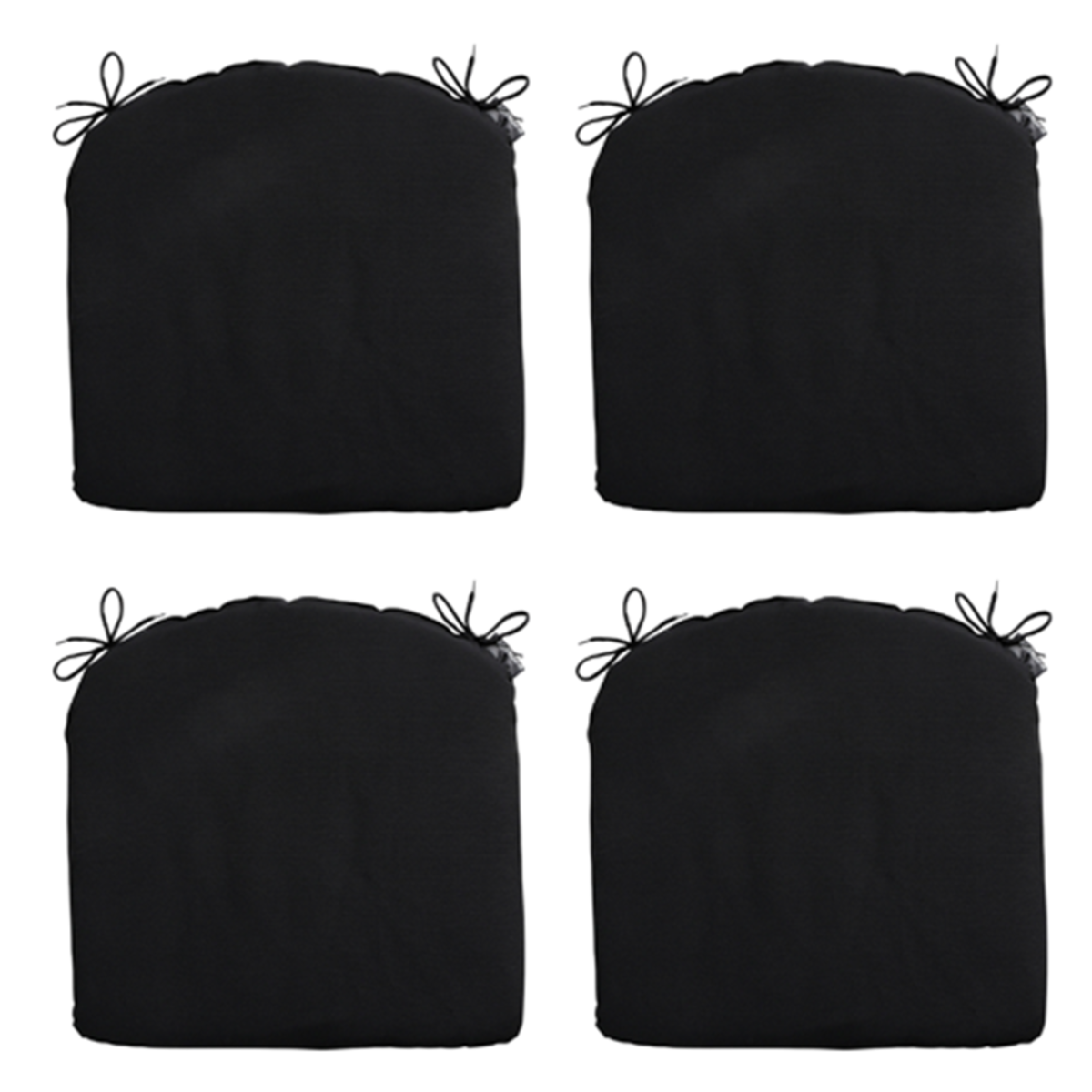Madison Panama black Zitkussen - Set van 4