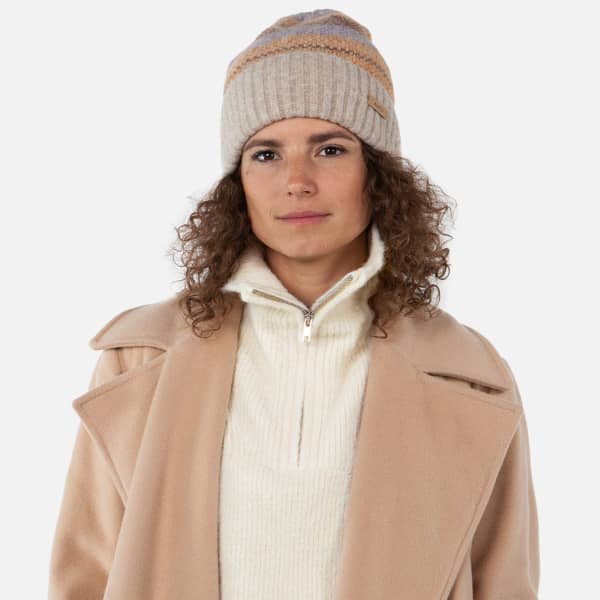 Bonnet BARTS SHARI BEANIE LIGHT BROWN