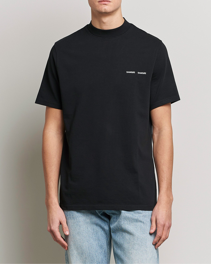 Samsøe Samsøe Norsbro Organic Cotton Tee Black