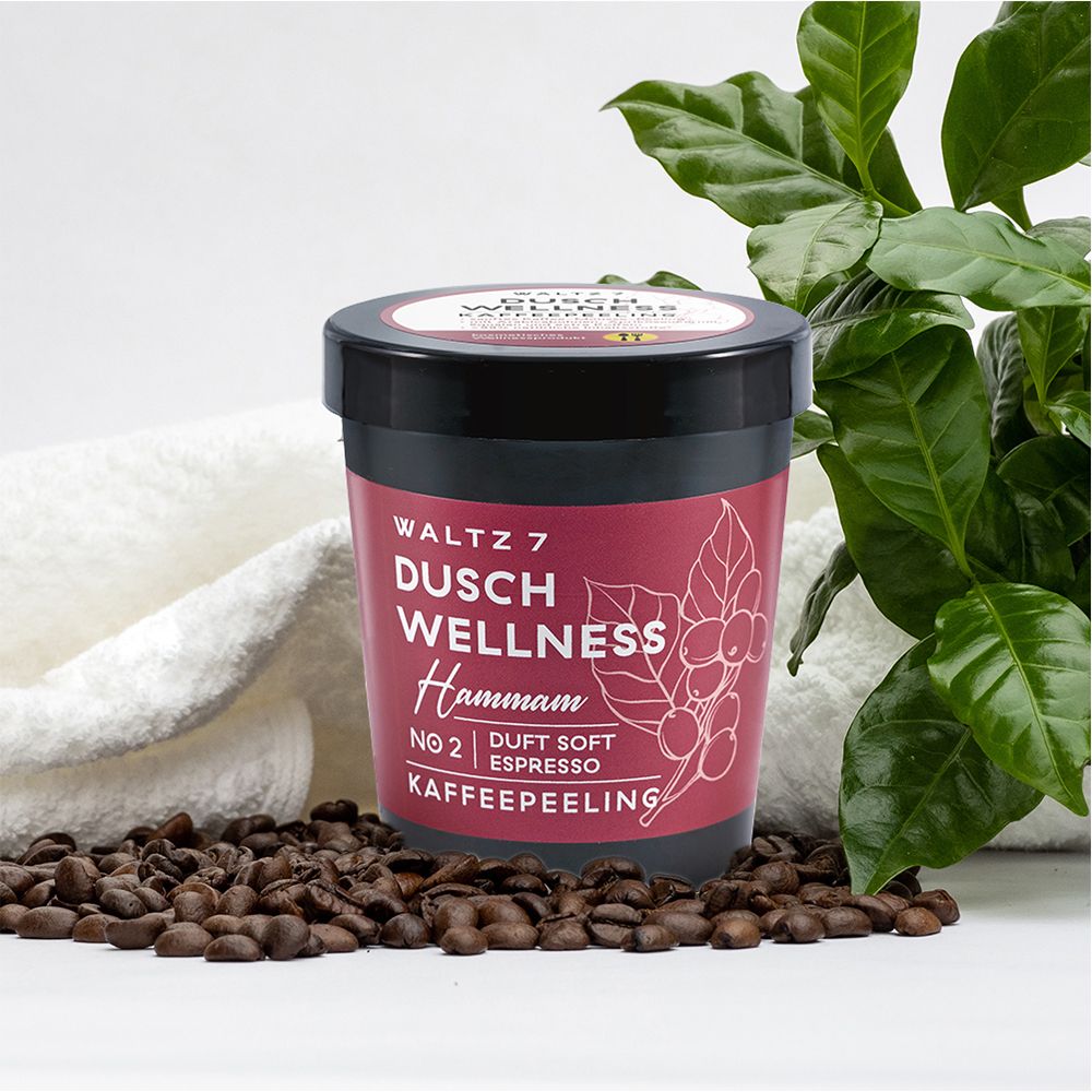 WALTZ 7 Wellness-Kaffeepeeling Hammam Duft Soft Espresso