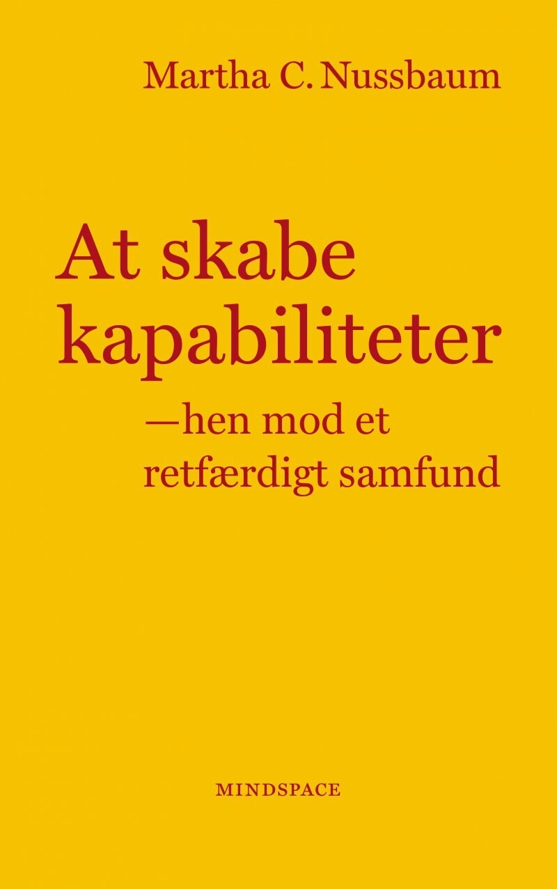 At Skabe Kapabiliteter - Martha C. Nussbaum - Bog