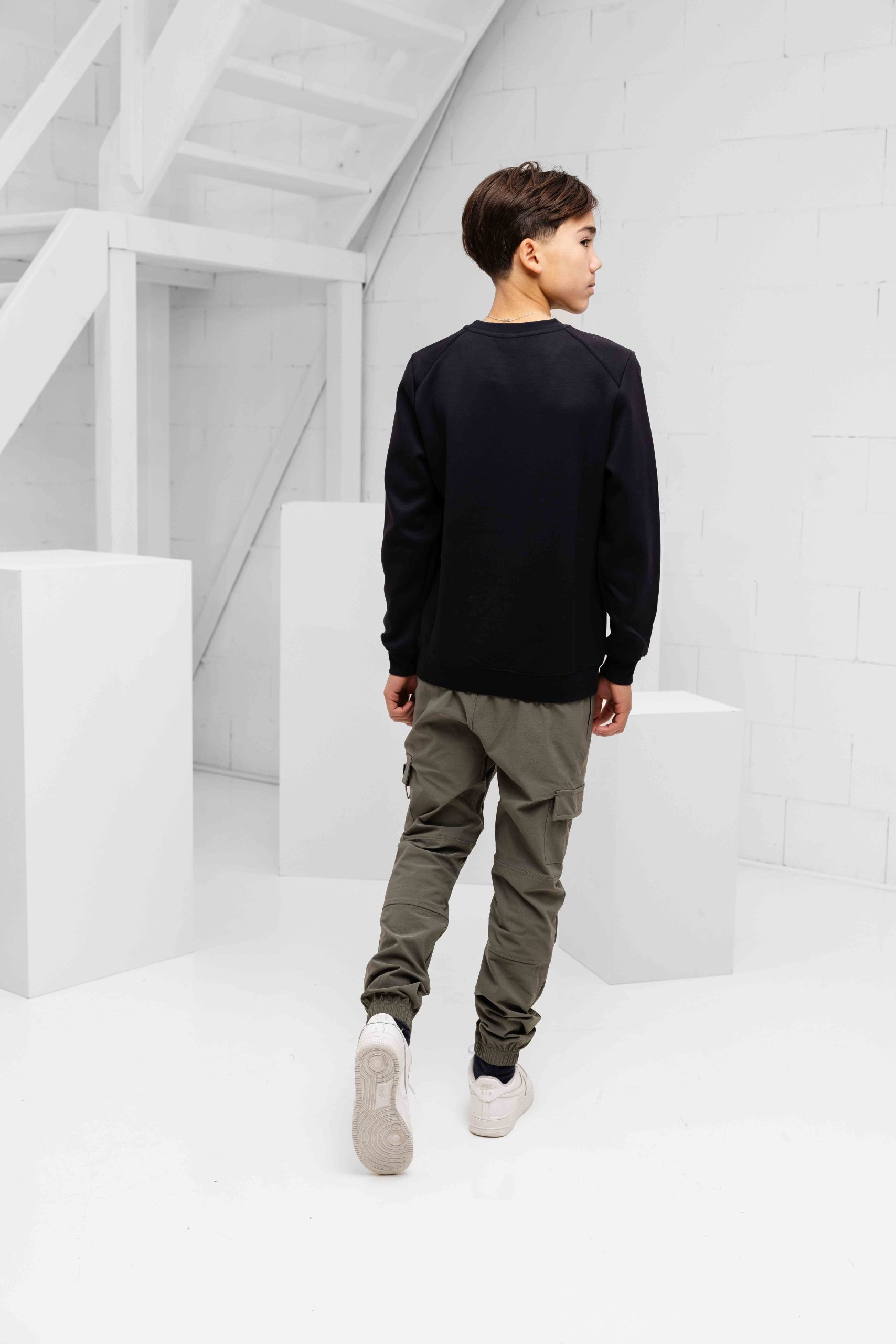 Antony Morato Lisbon Sweater Kids Donkerblauw