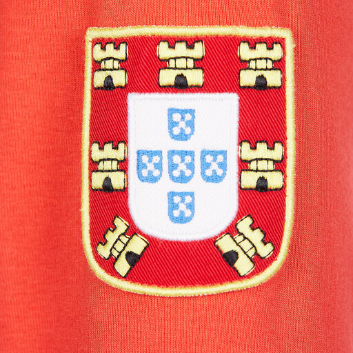 Camisa polo retrô do Benfica, campeão europeu de 1961.