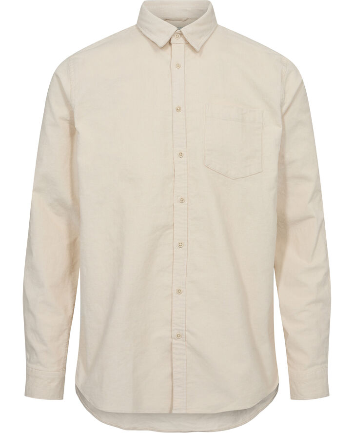 Magasin du Nord Collection Corduroy 1 shirt - Organic GOTS Antique white