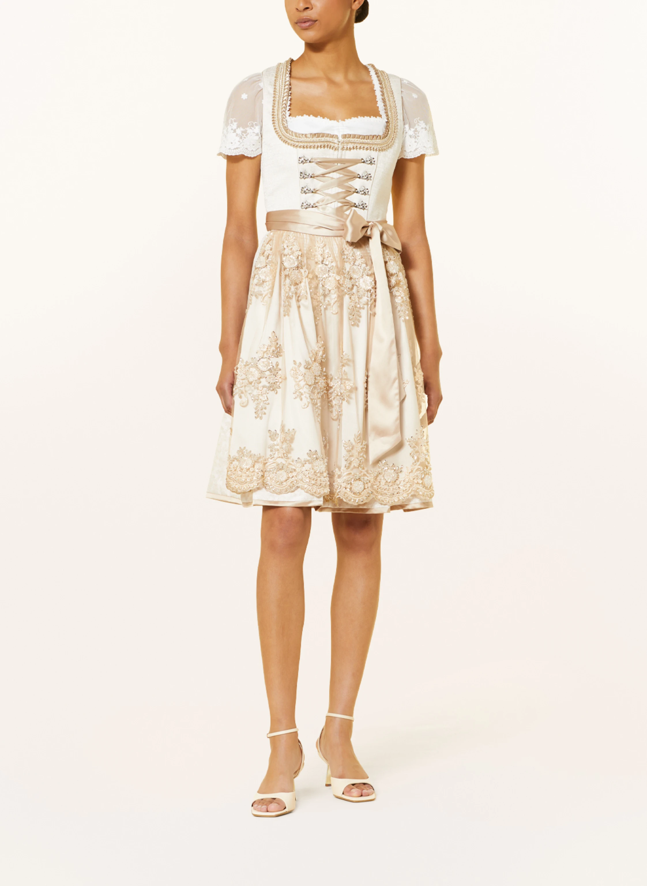 KRÜGER Dirndl mit Glitzergarn
