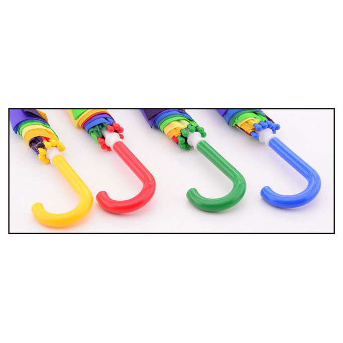Regenboog Paraplu, Ø 68 cm