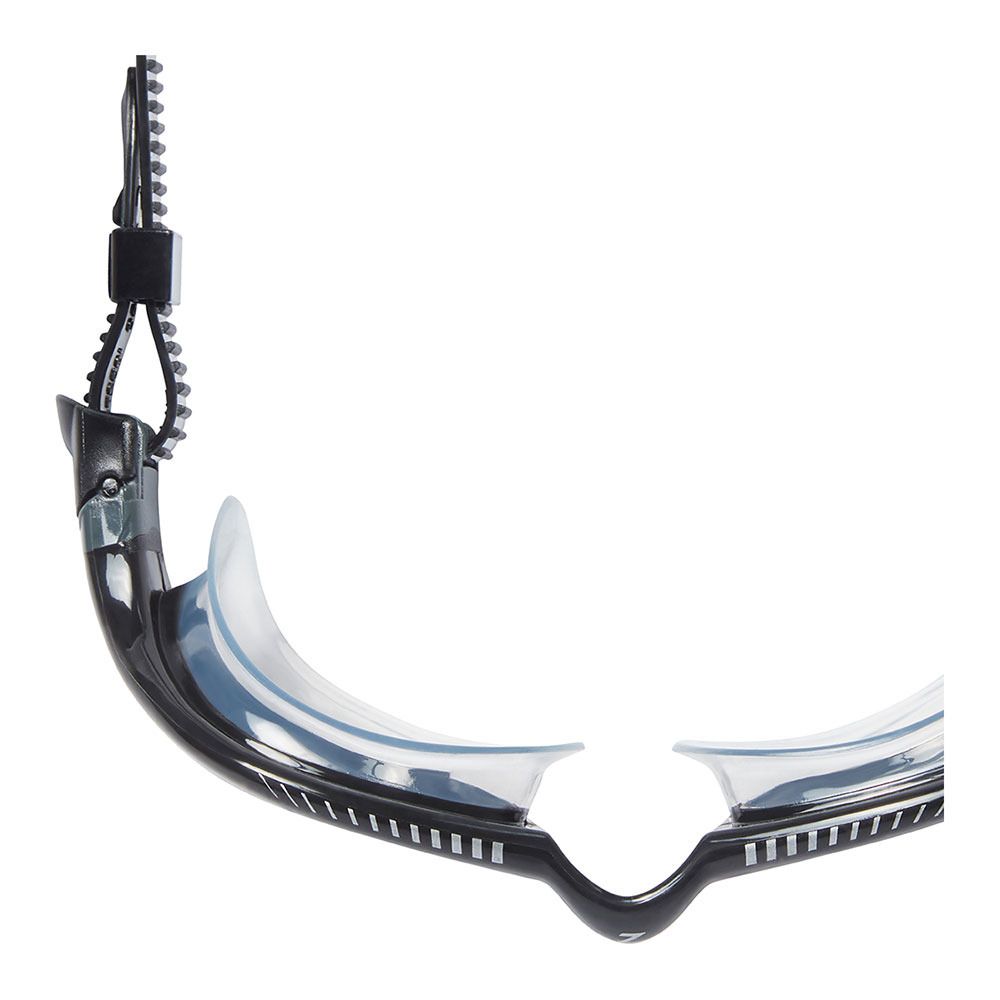 Zoggs TIGER LSR+ LIQUID SKIN RACE MIRROR - Lunettes de natation black grey/mirrored red