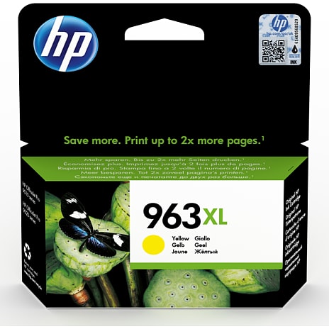 HP 963XL High Yield Yellow Ink printerblæk