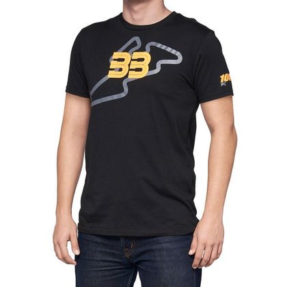T-Shirt manches courtes 100% BB33 TRACK - Noir