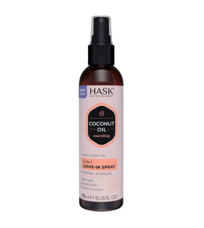 Hask - Spray sem enxágue 5 em 1 - Óleo de Coco