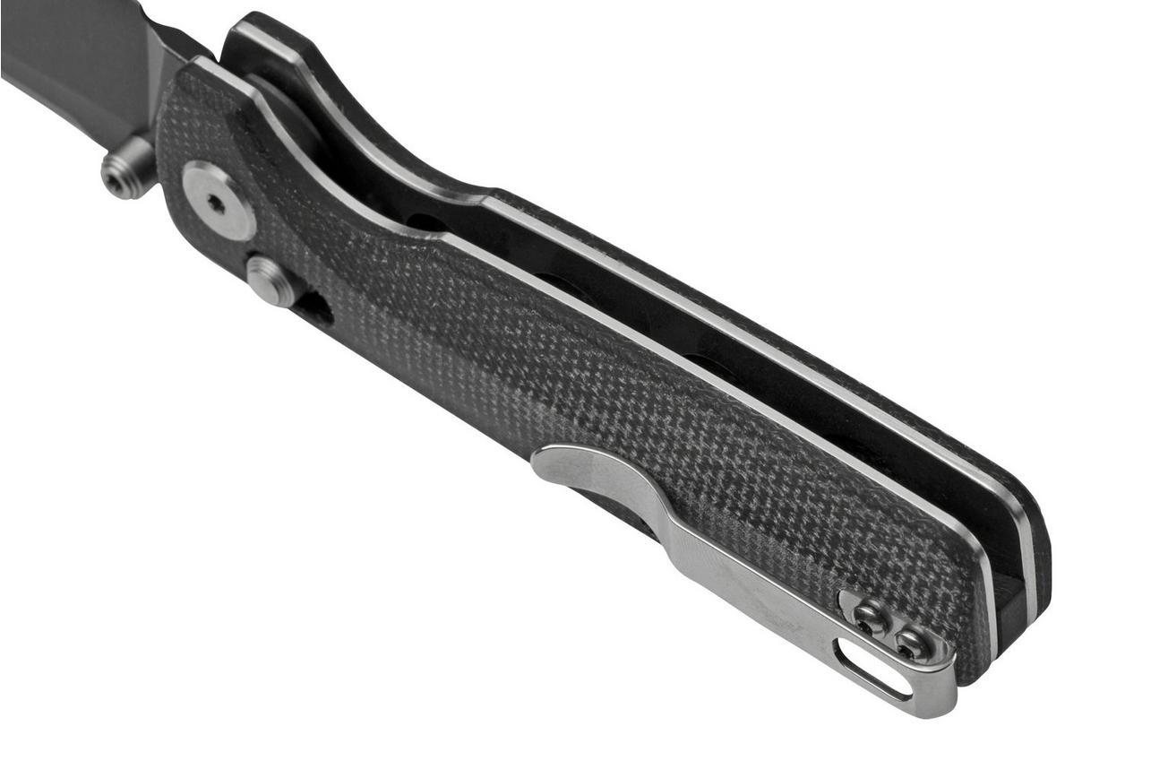 Bestech Slasher BG43A-2 Black Micarta, zakmes
