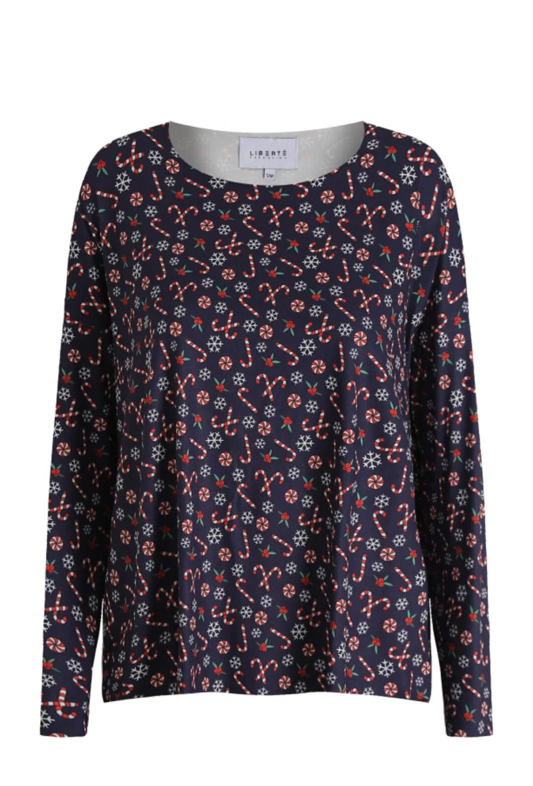 Liberte Alma-Ls-Top 9504 candycane navy