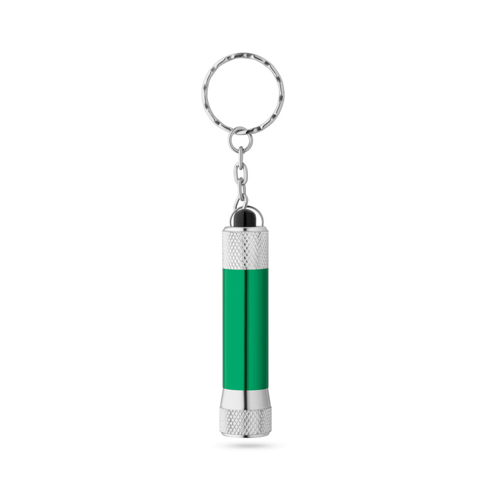 hi!dea 95092 - Porte-clés en aluminium (92 % recyclé) avec lampe de poche LED à 3 lumières