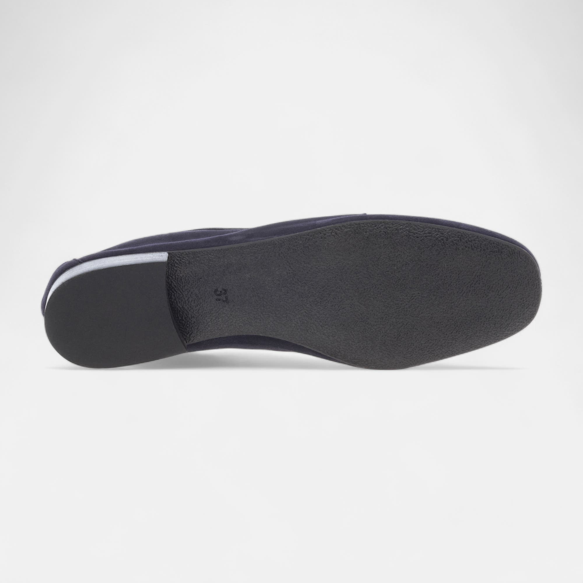 Mocassins Femme en cuir bleu marine