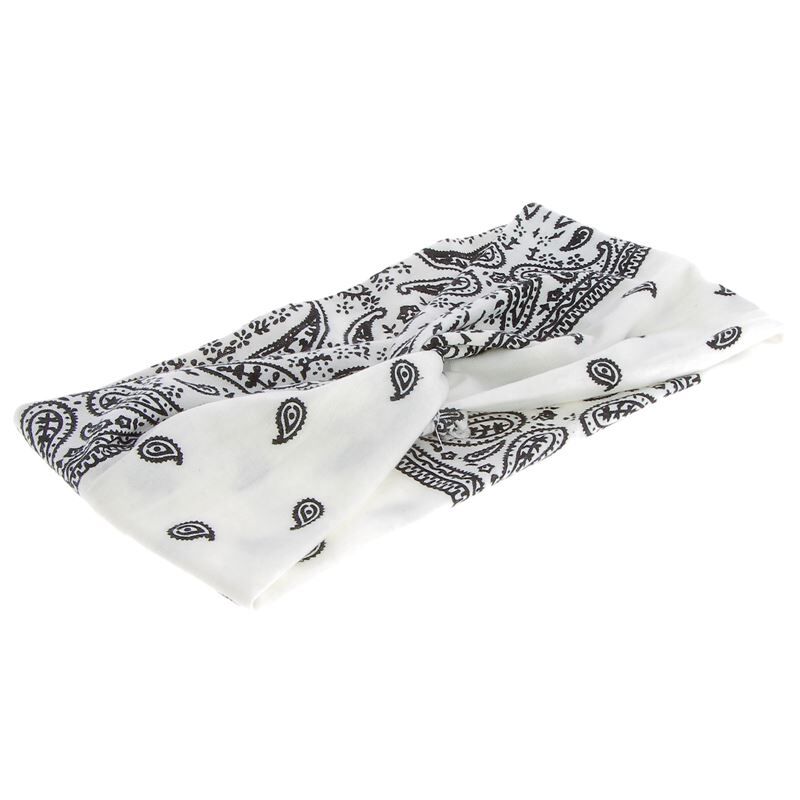 Bandeau façon bandana Blanc