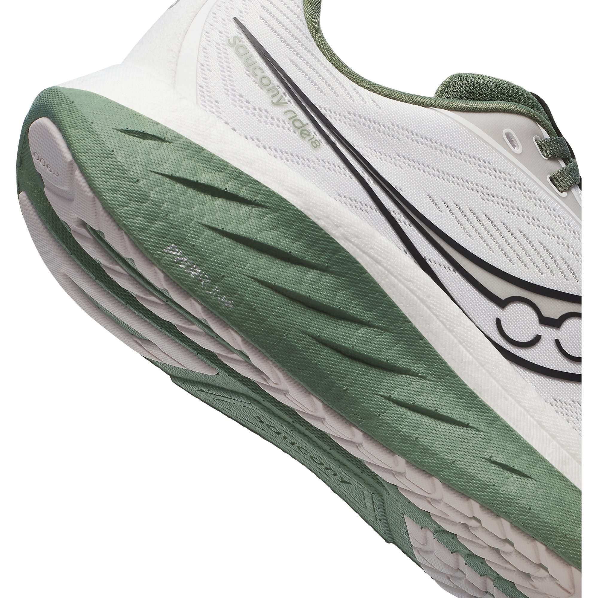 Saucony Ride 18 Laufschuhe Herren weiß