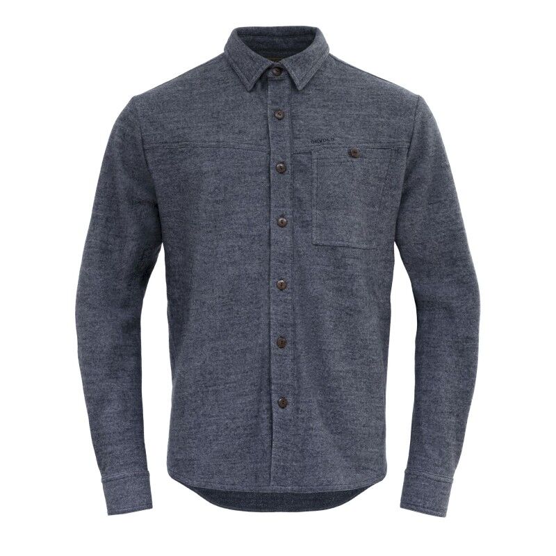 Merino Overshirt - Chemise en laine mérinos homme