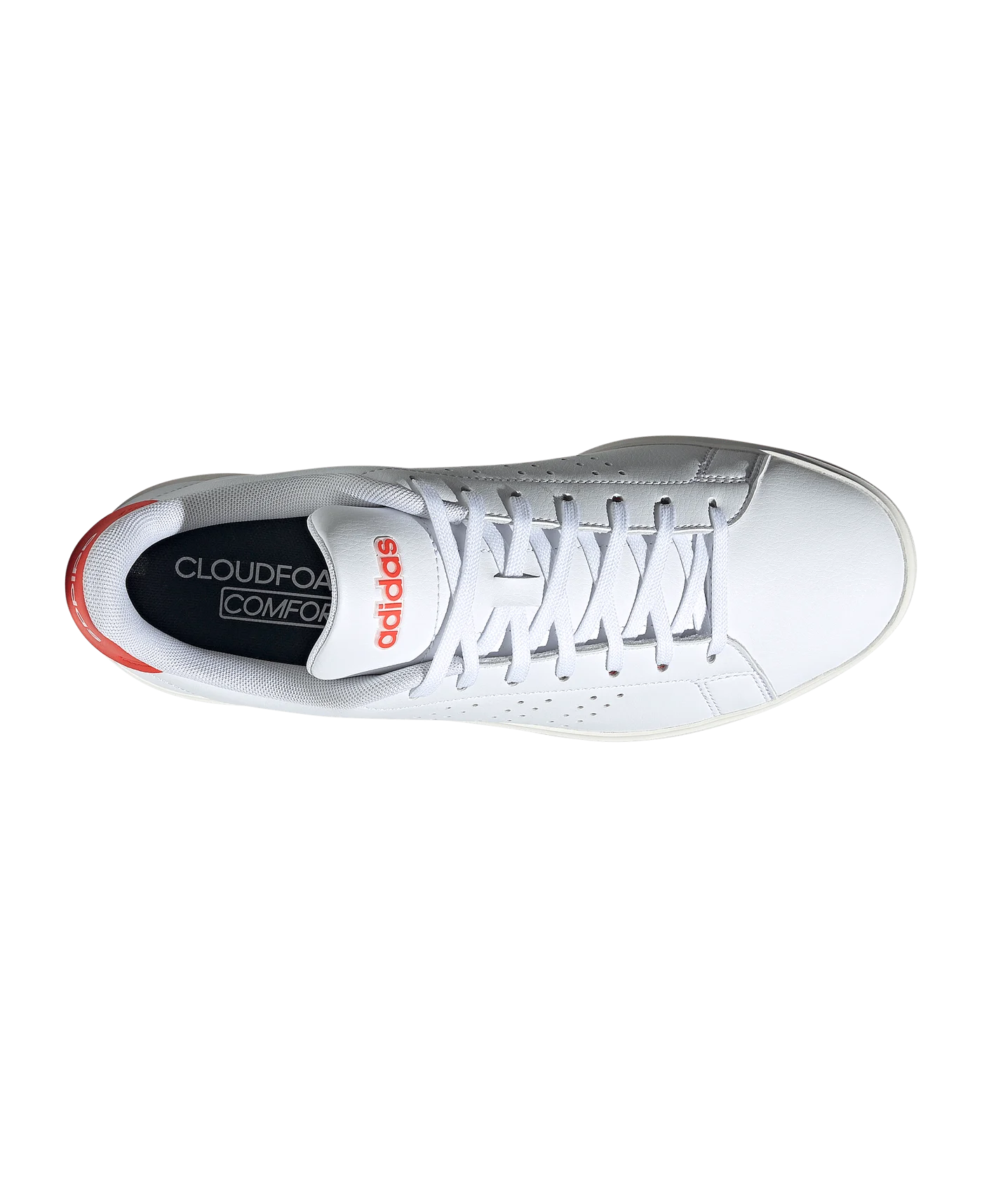 adidas Advantage 2.0 Weiss Rot