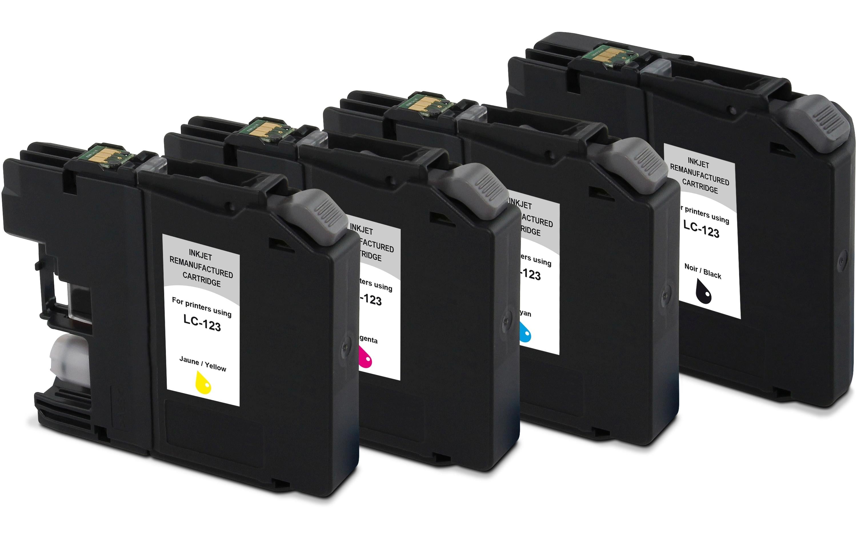 Tinte Brother LC123 Multipack Black/Cyan/Magenta/YellowDruckerpatrone
