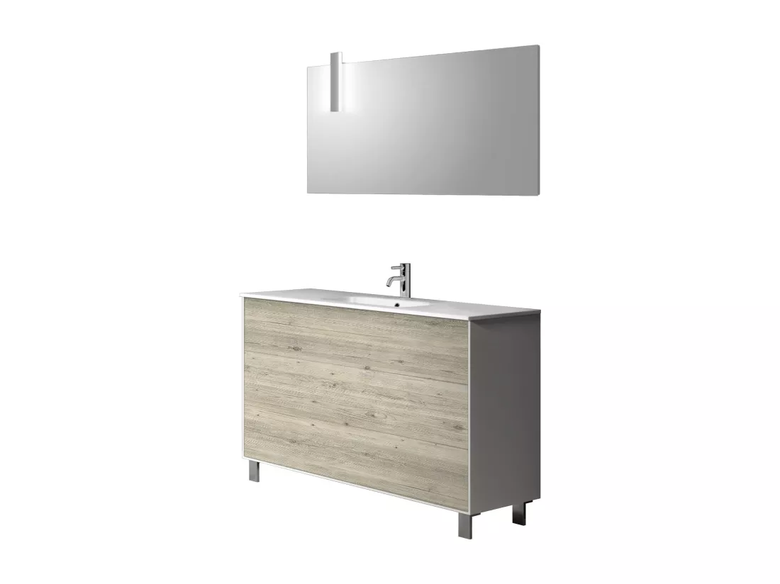Ensemble de salle de bain 4 pièces IGEA pin arctique