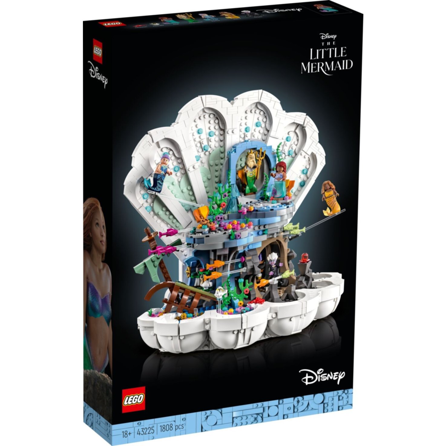 LEGO® Disney 43225 Arielles königliche Muschel (LEGO® Rare Set)
