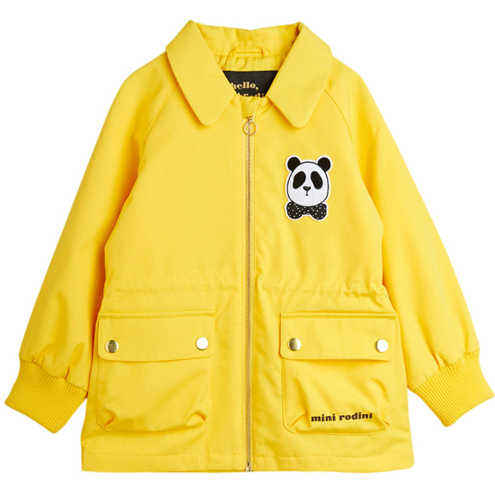 Køb Mini Rodini Yellow Panda Jakke