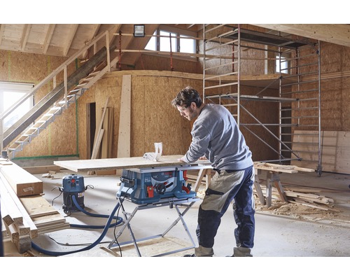 Bosch Professional GTS 635-216 tafelzaag inclusief zaagblad (Optiline Wood, 216 x 30 x 1,6 mm, 22 tanden)