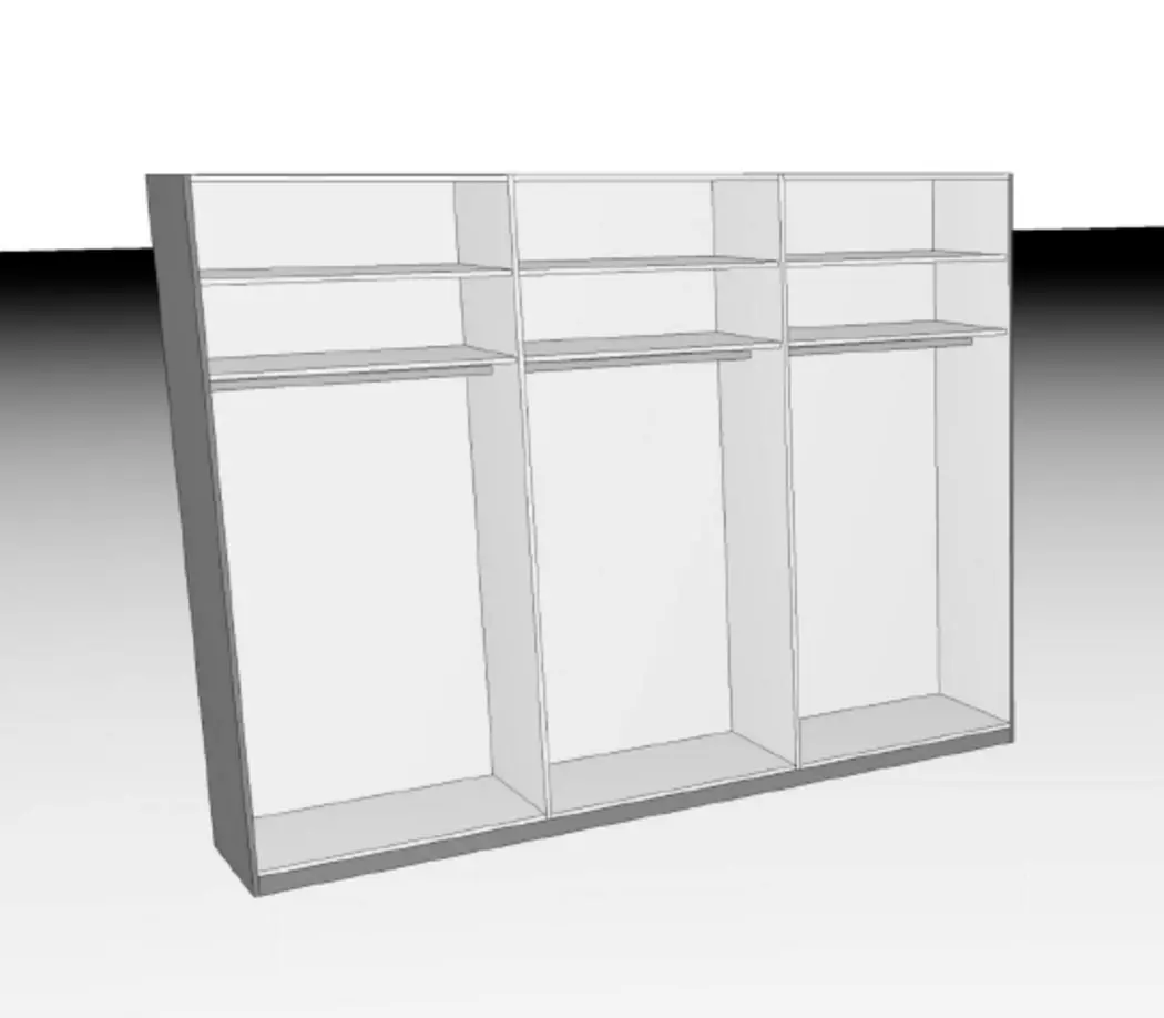Kleiderschrank Charleston 300 x 230 cm