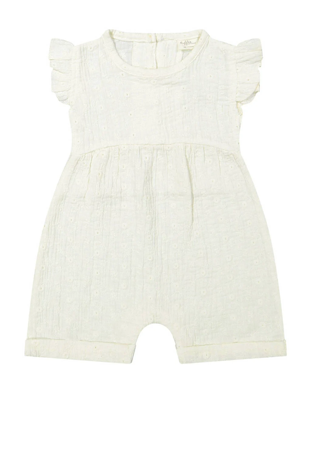 Riffle Amsterdam jumpsuit wit