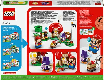 LEGO Super Mario 71429 Ekstrabanesettet Nabbit besøker Toads butikk