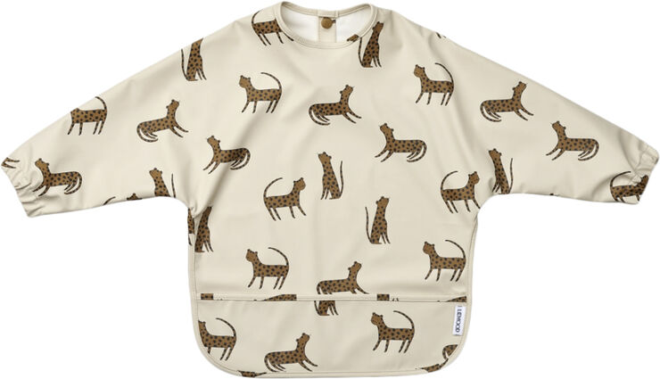 Liewood Merle cape bib Leopard sandy