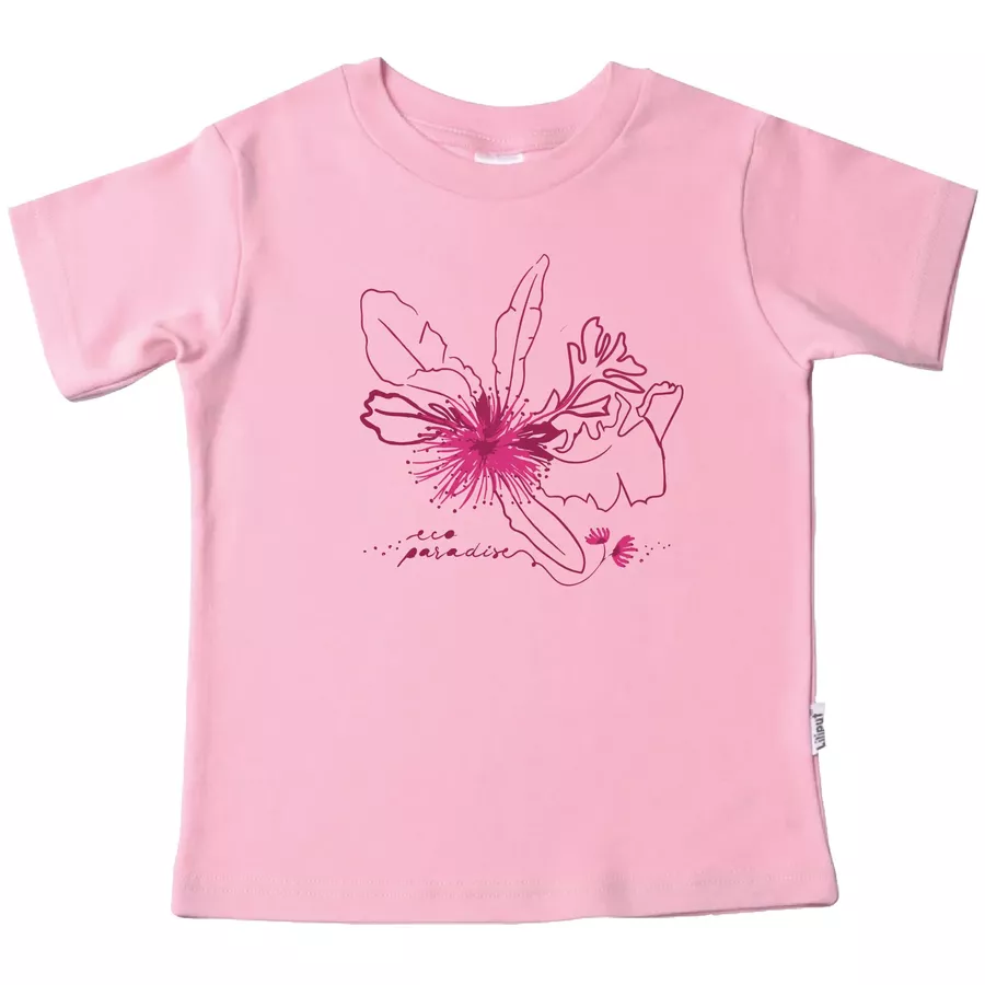 Liliput T-Shirt Blume Paradise rosa