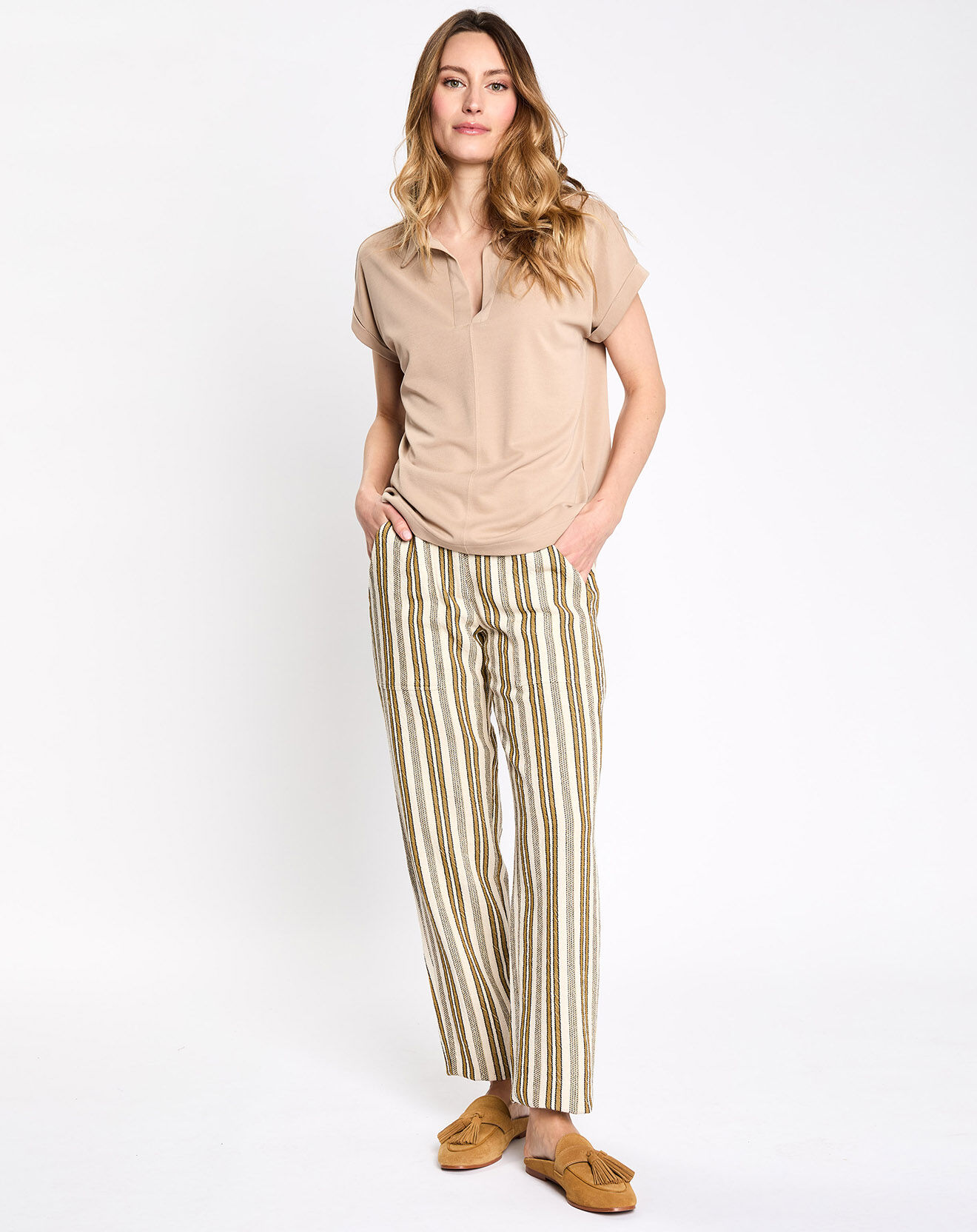 Esprit Top polo beige