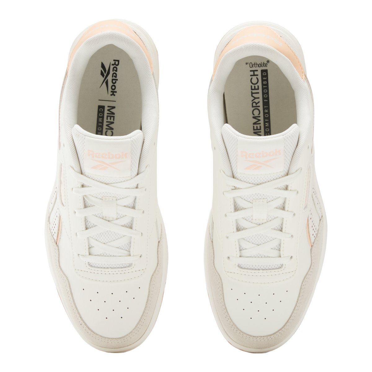 REEBOK-Court_adv-Baskets - Talon plat - Autre Beige